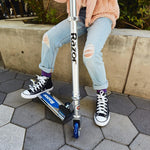 Razor A Kick Scooter for Kids - Lightweight, Foldable, Aluminum Frame, Adjustable Handlebars, and Rear-Fender Brake