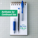 Pilot G2 Premium Gel Roller Pens, Fine Point 0.7 mm, Blue Ink Pens Fine Point, Pack of 12 - Ideal for School, Journaling, and Office Writing