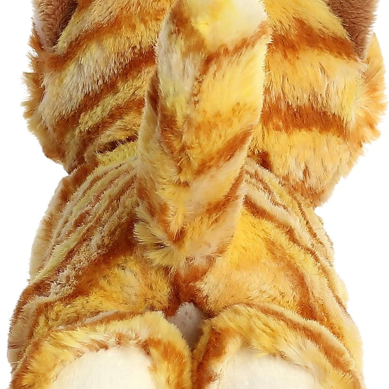 Aurora® Adorable Mini Flopsie™ Ginger Cat™ Stuffed Animal - Mini Companions Ready for Playful Adventures - for Kids All Ages, Toddlers, Adults, and Families - Orange 8 Inches