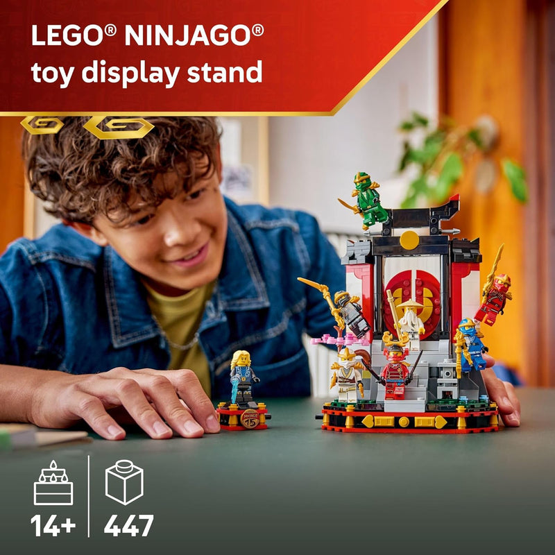 LEGO NINJAGO Ninja Character Display 15th Anniversary Building Toy for Kids Ages 14+, 71866