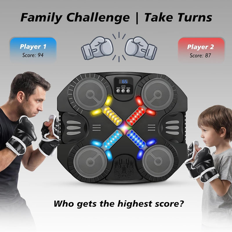 Music Boxing Machine for Kids and Adults with Bluetooth Connection