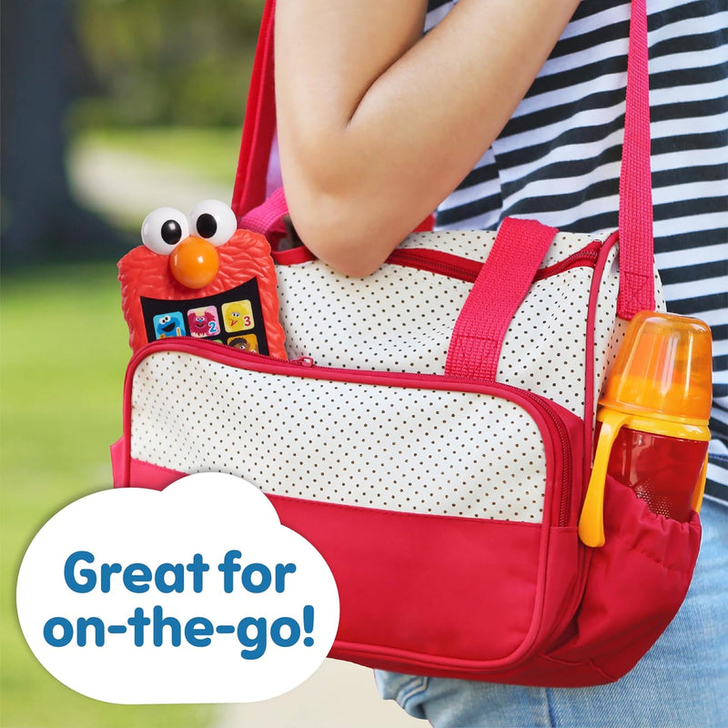 Just Play Sesame Street Learn with Elmo Phone for Kids, Ages 2 and Up, Educational Toy with 12 Learning Themes