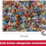 Ceaco - Disney/Pixar Clips - 2000 Piece Jigsaw Puzzle , 5"