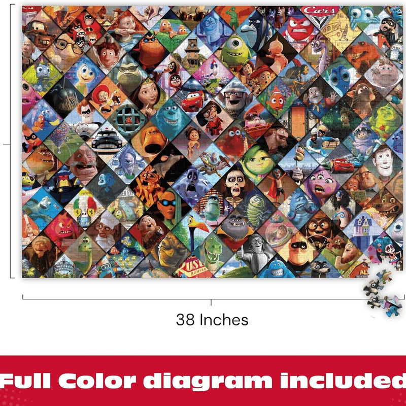 Ceaco - Disney/Pixar Clips - 2000 Piece Jigsaw Puzzle , 5"