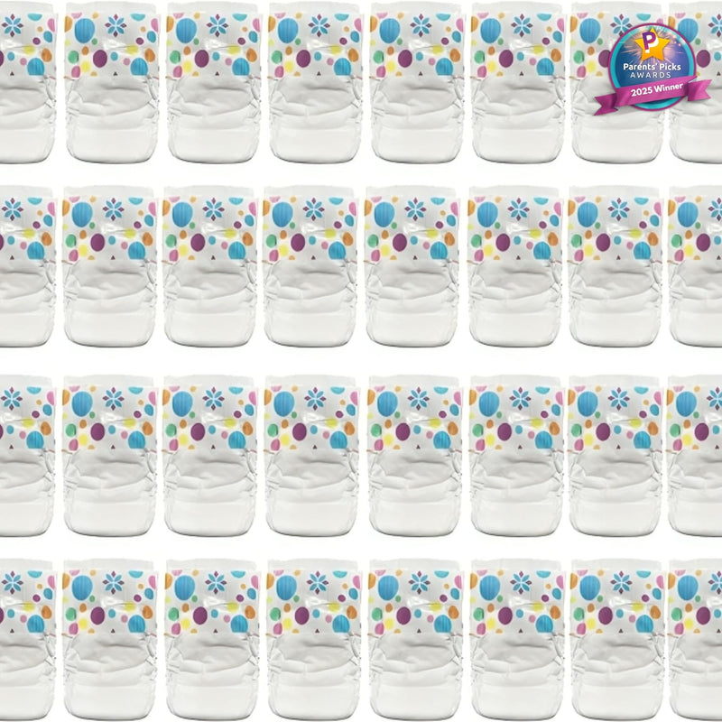 Baby Doll Diapers 32 Pack Refill for Baby Alive 10-14 Inch, Drink & Wet | Pail Buddies Award-Winning Doll Diapers, Secure Tabs Easy On Off, Absorbent, Ages 3+, Baby Alive Accessories, Pretend Play