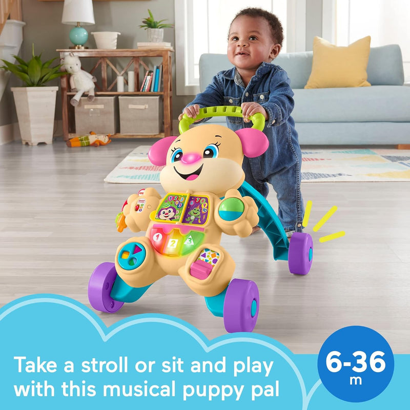 Fisher-Price Laugh & Learn Smart Stages Sis Walker for Infants Ages 6+ Months
