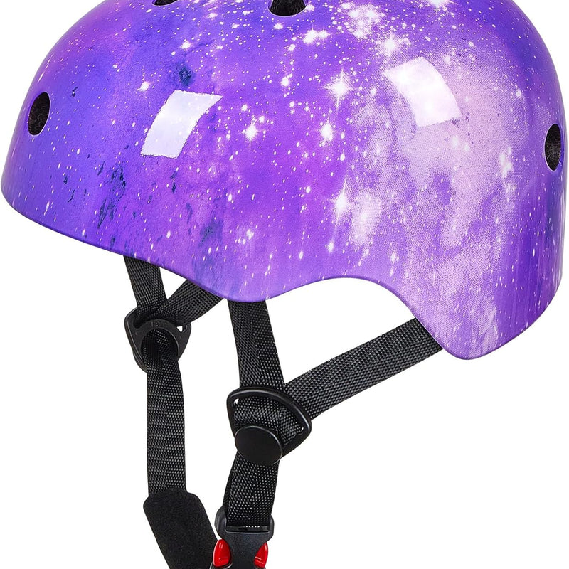 Bienbee Kids Bike Helmet, Adjustable Toddler Helmet for Girls and Boys, Ages 1-3-5-8-14 Years, Multiple Colors, Lightweight and Breathable