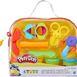 Play-Doh Starter Set 9-Piece Kit with Storage Tote & 4 Modeling Compound Cans, Arts and Crafts for Kids Ages 3+