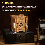 Puzzle Potato Tesla Box - Electronic Puzzle Box - Escape Room Game in a Box - Brain Teaser - 3D Wooden Puzzle for Adults - Money Puzzle Box for Cash Gift - Birthday GiftBox MoneyBox
