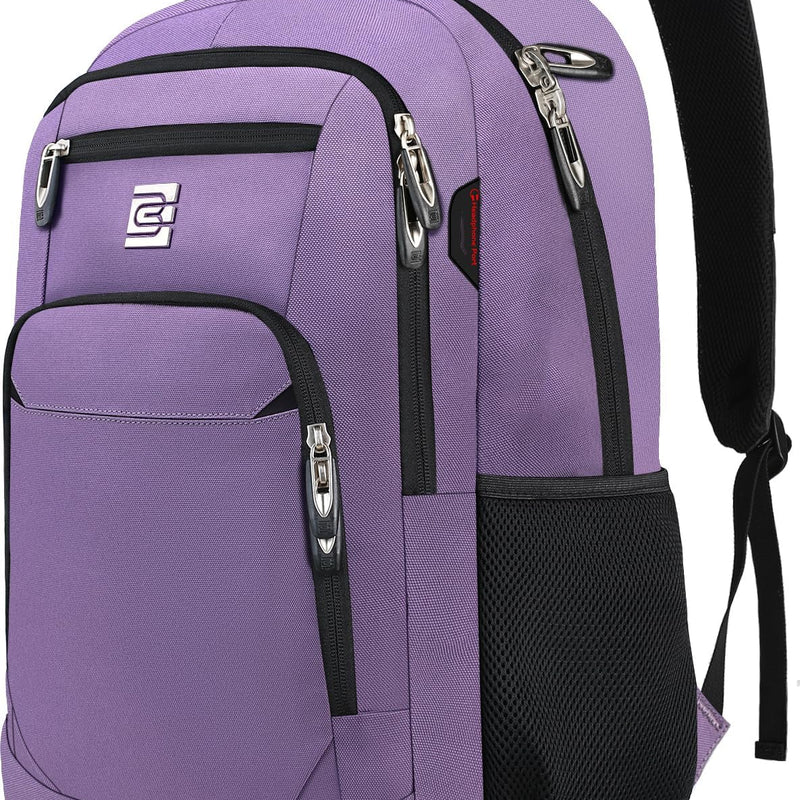 Volher Laptop Backpack,Business Travel Anti Theft Slim Durable Laptops Backpack,Water Resistant College Computer Bag for Women & Men Fits 15.6 Inch Laptop and Notebook - Black