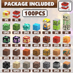 100-Piece JIMI Magnetic Building Blocks STEM Construction Toy Set for Kids Ages 3-8