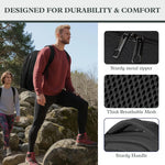 Travel Laptop Backpack 17 Inch, Sturdy Professional Travel Backpack for Men Women with LifetimeWarranty, Airline Approved Big Large Business Work College Computer Backpack, Black