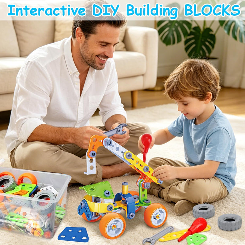 10 in 1 STEM Toys for 4 5 6 7 8+ Year Old Boy Girl Birthday Gifts Building Toys Stem Kits Activities for Kids Ages 4-8 5-7 6-8 Educational Learning Boy Toys Age 3-5 4-6 8-10 Engineering Creative Games