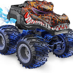 AUUGUU Remote Control Monster Truck with 2.4GHz and Light Spray for Kids 3+ Years Old, All-Terrain RC Car