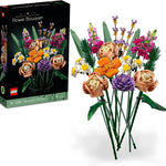 LEGO Artificial Flower Bouquet Building Set, Ages 18+, Small Fake Flowers for Home Decoration, Gift for Birthdays, 10280