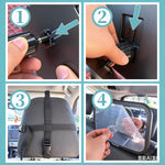 Funbliss Baby Car Mirror for Rear Facing Seat | 360° Rotation, Safety Certified Shatterproof Acrylic Glass, Clear Wide View,Infant Mirror for Car Seat Rear Facing