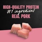 Cesar Classic Loaf Wet Dog Food, Breakfast Selects, 3.5 oz, 12 Count, 2-pk | Made in USA, Bacon & Egg & Egg & Sausage flavors, real pork #1 ingredient, no fillers or artificial flavors, easy peel trays