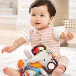 Skip Hop Bandana Buddies Baby Activity and Teething Toy with Multi-Sensory Rattle and Textures