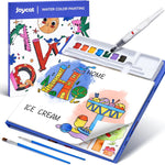 JoyCat Magical Pony Paint with Water Coloring Books for Toddlers and Kids Ages 3-5, 4-8, Arts and Crafts Drawing Activities Toy