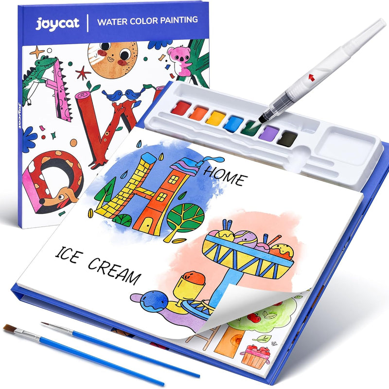 JoyCat Magical Pony Paint with Water Coloring Books for Toddlers and Kids Ages 3-5, 4-8, Arts and Crafts Drawing Activities Toy