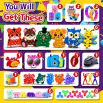 40-piece Vibrant Fidget Toy Set for Kids, Classroom Prizes, Birthday Gifts, and Stress Relief