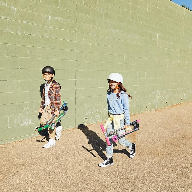 Razor A Kick Scooter for Kids - Lightweight, Foldable, Aluminum Frame, Adjustable Handlebars, and Rear-Fender Brake