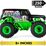 Grave Digger Official 1:24 Scale Remote Control Monster Truck for Kids, 2.4 GHz, 5 AAA Batteries