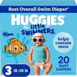 Huggies Little Swimmers Swim Diapers Size 3, 20 Count