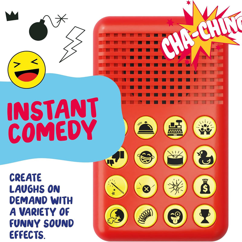 KNUCKLHEAD Sound Effects Machine for Kids - 16 Hilarious Sounds - Portable Prank Gift for 6-13 Year Old Boys