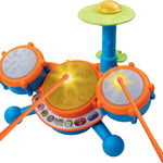 VTech KidiBeats Drum Set (Frustration Free Packaging), Orange