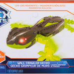 Official HEX BOTS Wall Crawler Gecko with rechargeable remote control and realistic gecko design for kids