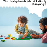LEGO DUPLO Green Building Plate - 1.5+ Years Learning Toy for Toddlers and Preschool Kids, 10460 Green Base Plate