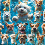 500 Piece Puzzles for Adults, Funny Puppy Animal Jigsaw Puzzles, Food Kitchen Jigsaw Puzzle, Animal Pet Lover Challenging Puzzles for Friends Family Activity Game Nights Gifts, 20.5×15 in