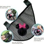 J.L. Childress Disney Baby Side Sling Stroller Organizer & Caddy, Minnie | Disney universal stroller net attachment adds accessible storage for baby essentials to strollers with secure non-slip straps