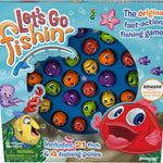 Pressman Let's Go Fishin' Game - Classic Fast-Action Fishing Fun for 1-4 Players