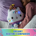 Gabby's Dollhouse Celebrations, Sprinkle Party Cakey Cat Plush, 10-Inch Interactive Stuffed Animal with Sounds, Kids Toys for Girls & Boys Ages 3+