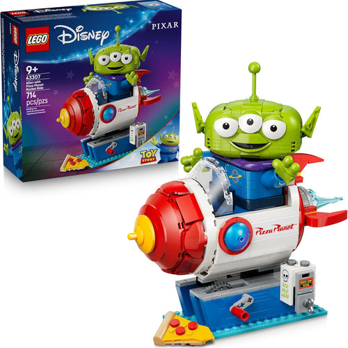 Disney Toy Story Alien Building Toy for Kids Ages 9+ with Movable Parts and Arcade-Style Ride
