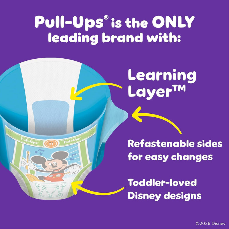 Pull-Ups Boys' Potty Training Pants, Size 4T-5T, 99 Count