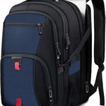 ANTERK Extra Large Travel Laptop Backpack, 17.3 Inch Carry on Backpack for Men Women, Big Anti Theft Water Resistant College Bussiness TSA Airline Approved Work Computer Backpack, Black