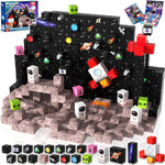 100PCS Goody King Magnetic Building Cube Game, STEM Montessori Stacking Toy, Sensory Tiles for Boys & Girls Age 3-4, 5, 6, 7, 8, 9, 10