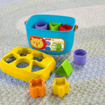 Fisher-Price Stacking Toy Baby's First Blocks Set for Sorting, Stacking & Dropping, Ages 6+ Months