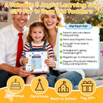 25-in-1 Montessori Busy Board with LED Lights, Sensory Activities for Toddlers 1-3 Years