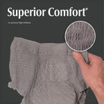 Depend Night Defense Adult Diapers, Incontinence Underwear for Men, Disposable, Overnight, Extra-Large, Grey, 20 Count, Packaging May Vary