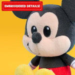 Disney Classics Perch’d 4.75-inch Shoulder Plush Mickey Mouse Stuffed Animal, Wearable Plushie, Soft Toy for Fans, Girls, Boys, Kids, Ages 3 and Up by Just Play