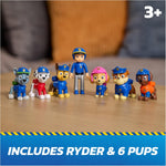 Paw Patrol Search & Rescue Team Pack with 7 Collectible Action Figures, Including Ryder & 6 Pups, Kids Toys for Boys & Girls Ages 3 and Up