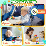 Sensory Autism Balls Toy for Toddler Kids, Airplane Travel Toys for Age 3-5 5-7 3-4 4-8 School Fidget Classroom Autistic Calm Down Treasure Prize Box Dementia Activities Easter Basket Stuffers Gifts