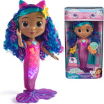 DreamWorks GABBY'S Dollhouse The Movie, Sing & Shine Mermaid Gabby, Waterproof Mermaid Doll with Lights & Sounds, Kids Toys for Girls & Boys Ages 3 and Up