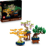 Lego botanicals mini bonsai trees building set, artificial bonsai tree blocks for adults, diy home decor, gift for birthdays