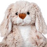 Melissa & Doug Burrow Bunny Plush Toy for Toddlers 3+, Soft and Snuggly with Floppy Ears and Fluffy Tail