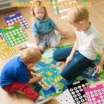 Matching Memory Game for Kids 3-8 Years: Wooden Board Game for Travel, Camping, and Home